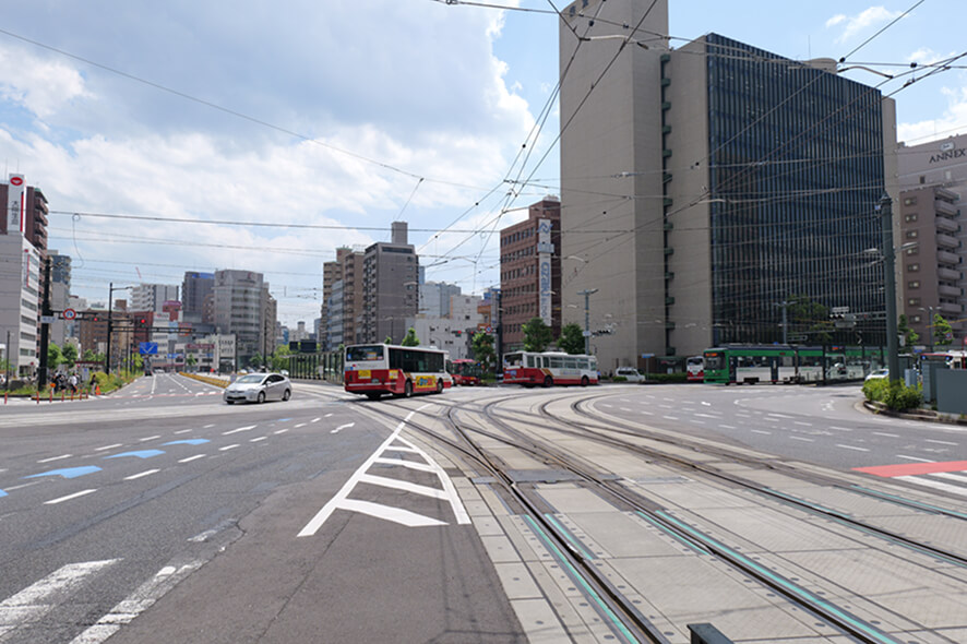 多く行き交う空間での軌道設計
